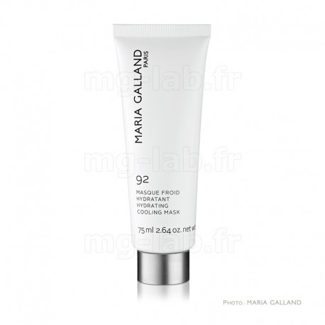 Masque Froid Hydratant 92 Maria Galland - Ligne Hydratation - Tube 75ml