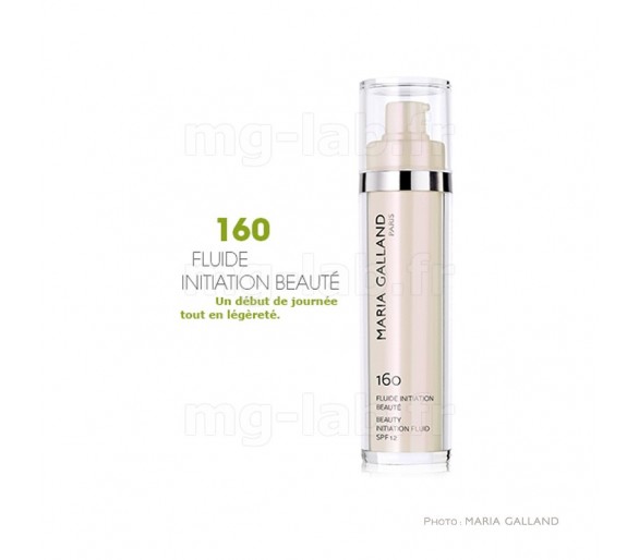 Fluide Initiation Beauté (SPF12) 160 Maria Galland - Ligne Initiation Beauté - Flacon 50ml