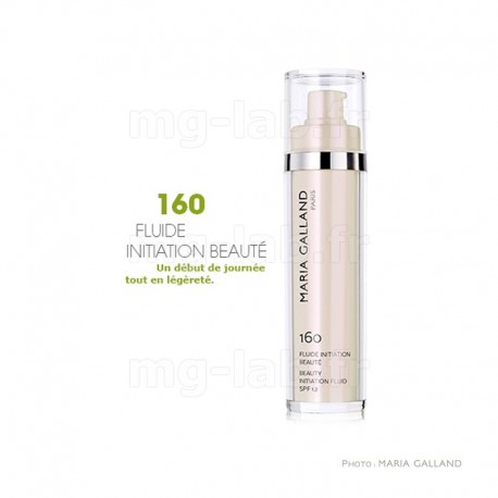 Fluide Initiation Beauté (SPF12) 160 Maria Galland - Ligne Initiation Beauté - Flacon 50ml