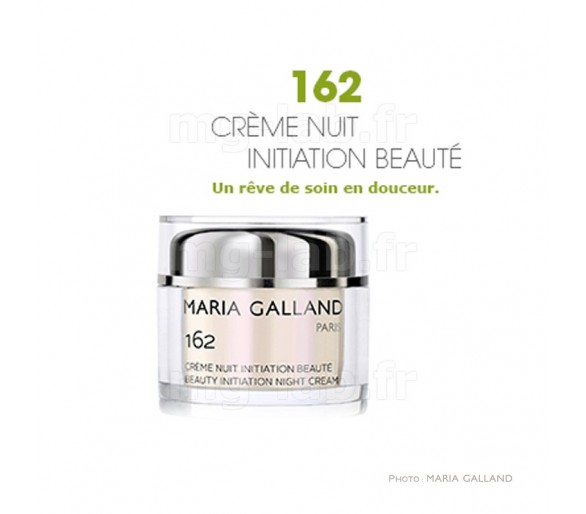 Crème Nuit Initiation Beauté 162 Maria Galland - Ligne Initiation Beauté - Pot 50ml