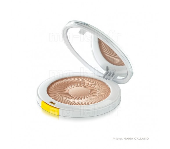 Poudre Brillante Soleil - SPF 12 180 Maria Galland - Ligne Soin Solaire - Boîtier 9g