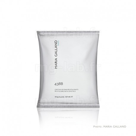 Cristaux de Bain Revitalisants 438B Maria Galland - Ligne Soin Silhouette SPA - Boîte 5 x 70 g