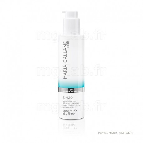 Gel Double Effet Dém. Doux D-120 Maria Galland - Ligne Soin Dermatologique - Flacon 200ml