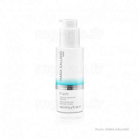 Tonique Hydratant Apaisant D-420 Maria Galland - Ligne Soin Dermatologique - Flacon 100ml