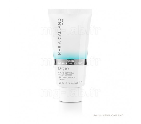 Crème Contr. Peaux Grasse D-710 Maria Galland - Ligne Soin Dermatologique - Tube 50ml