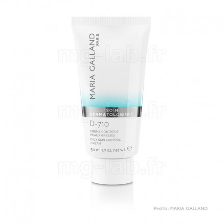 Crème Contr. Peaux Grasse D-710 Maria Galland - Ligne Soin Dermatologique - Tube 50ml