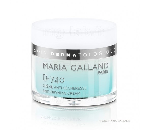 Crème Anti-Sécheresse D-740 Maria Galland - Ligne Soin Dermatologique - Pot 50ml