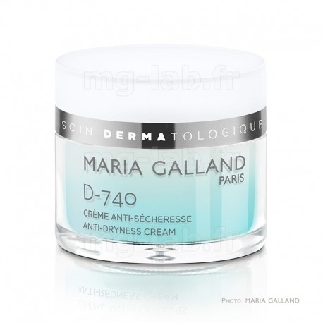 Crème Anti-Sécheresse D-740 Maria Galland - Ligne Soin Dermatologique - Pot 50ml